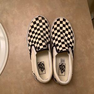 Checkerboard Vans